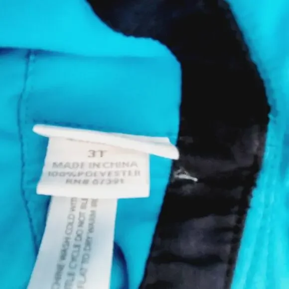 New 3T blue bucket sun hat turtle print - Picture 3 of 3